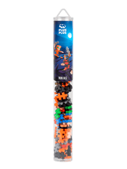 Set constructie Plus - Plus, tub 100 piese, Ninja - Plus Plus - Publisol.ro