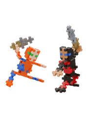 Set constructie Plus - Plus, tub 100 piese, Ninja - Plus Plus - Publisol.ro