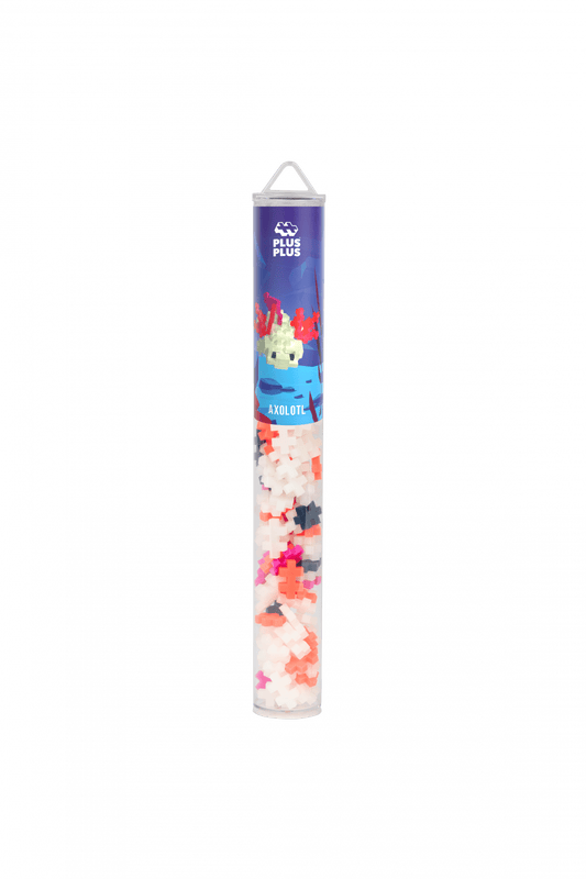 Set constructie Plus - Plus, tub 100 piese, Salamandra - Plus Plus - Publisol.ro