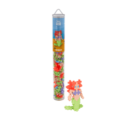 Set constructie Plus - Plus, tub 100 piese, Sirena - Plus Plus - Publisol.ro