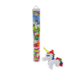 Set constructie Plus - Plus, tub 100 piese, Unicorn - Plus Plus - Publisol.ro