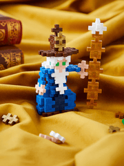 Set constructie Plus - Plus, tub 100 piese, Vrajitor - Plus Plus - Publisol.ro