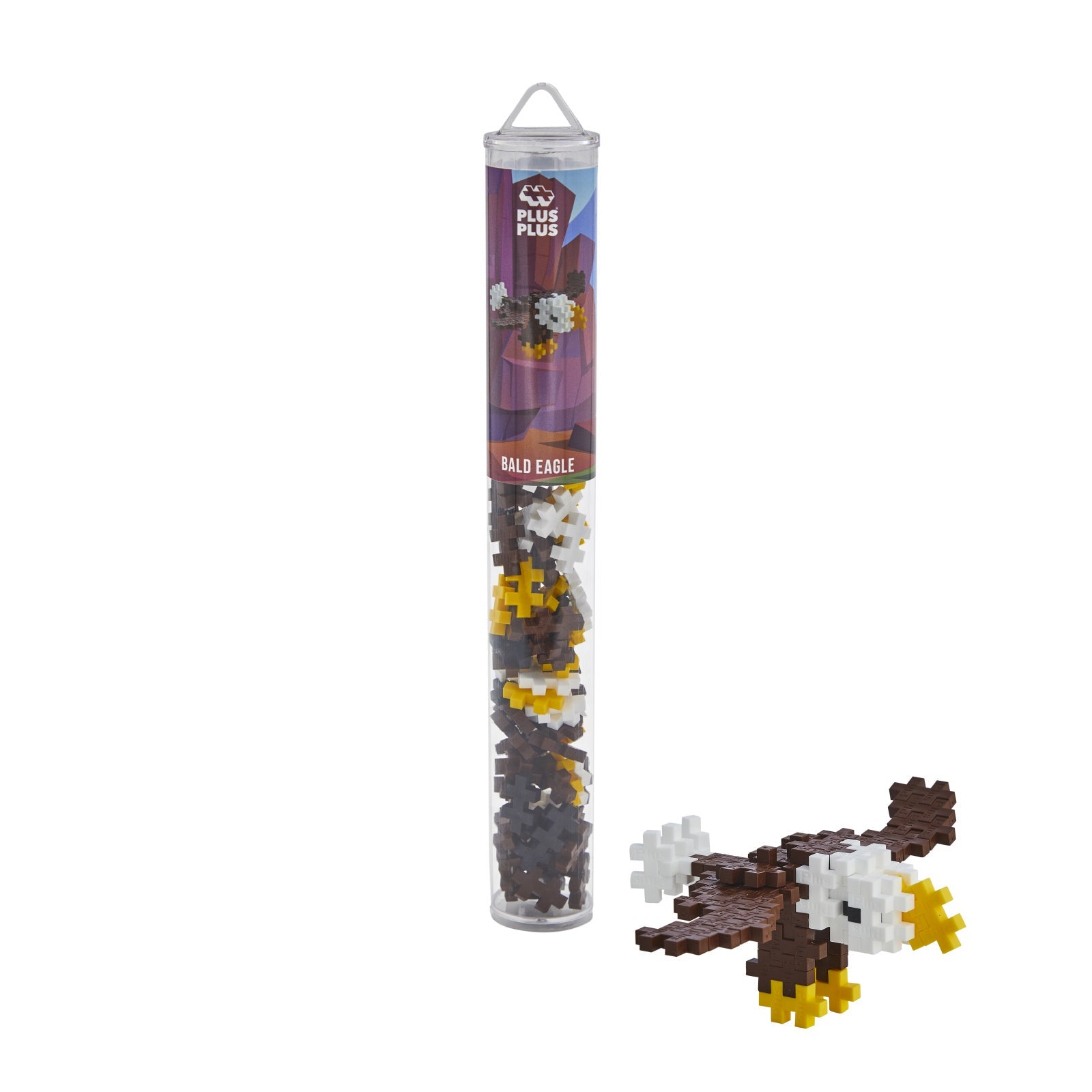 Set constructie Plus - Plus, tub 100 piese, Vultur - Plus Plus - Publisol.ro