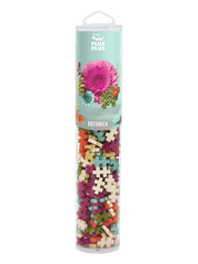 Set constructie Plus - Plus, tub 240 piese, Botanica Mix, culori botanice - Plus Plus - Publisol.ro