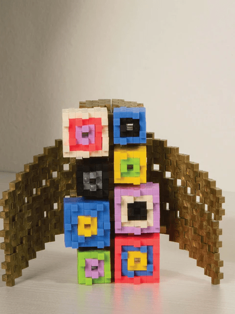 Set constructie Plus - Plus, tub creare tablou, Inspirat de Klimt - Plus Plus - Publisol.ro