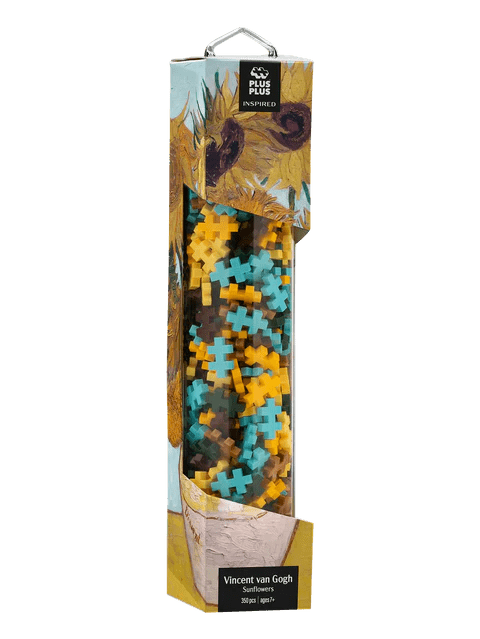 Set constructie Plus - Plus, tub creare tablou, Inspirat de Van Gogh - Plus Plus - Publisol.ro
