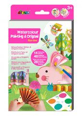 Set creativ 2 in 1 - Pictura si Origami - Gradina - Avenir