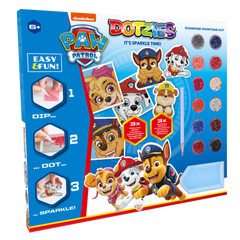 Set creativ 6 in 1, Patrula Catelusilor, pictura cu diamante - Diamond Dotz®