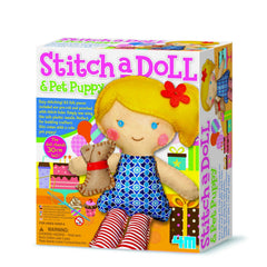 Set creativ Coase propria papusa cu catelus - 4M - Publisol.ro