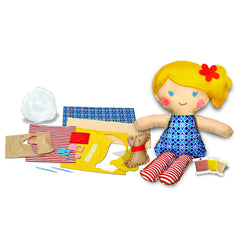 Set creativ Coase propria papusa cu catelus - 4M