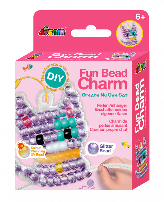 Set creativ cu margele distractive - Pandantiv Pisica - Avenir