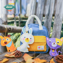 Set creativ de cusut cu tehnica siretului - Primul meu Pandantiv Animale de companie, nivel 1 - Avenir