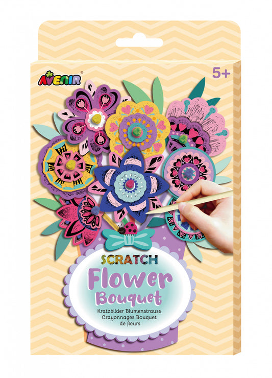 Set creativ de razuit Buchet - Flori - Avenir