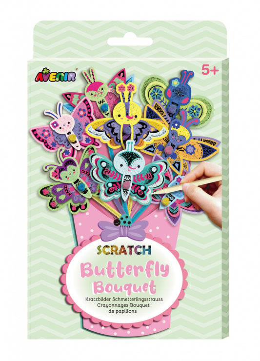 Set creativ de razuit Buchet - Fluture - Avenir