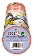 Set creativ din lemn - breloc Fluture, colectia Creatii Naturale - Avenir - Publisol.ro