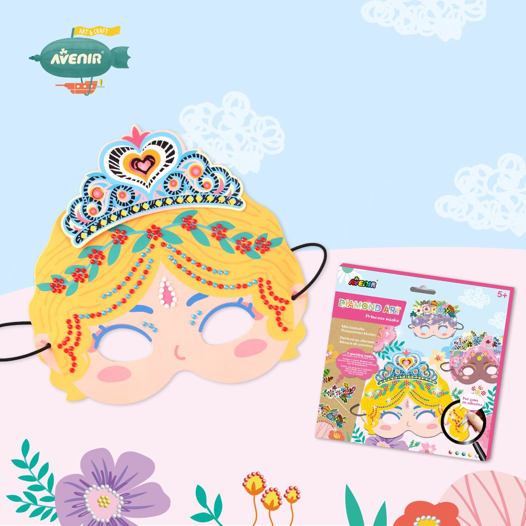 Set creativ DIY - Masti cu diamante - Printesa - Avenir - Publisol.ro