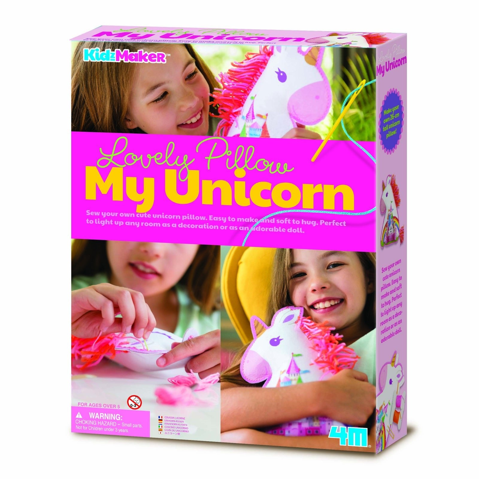 Set creativ DIY - Perna Unicorn - 4M - Publisol.ro