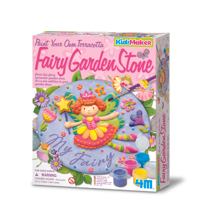 Set creativ - Picteaza propria piatra de gradina cu Zane - 4M - Publisol.ro