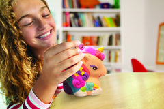 Set creativ - Picteaza propria pusculita Unicorn cu sclipici - 4M