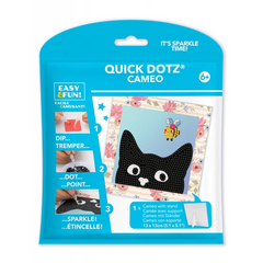 Set creativ pictura cu diamante - Mischievous - Pisica - Diamond Dotz®