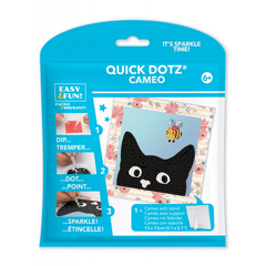 Set creativ pictura cu diamante - Mischievous - Pisica - Diamond Dotz® - Publisol.ro