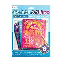 Set creativ Razuieste si Straluceste - Amazing Affirmations - Ooly - Publisol.ro