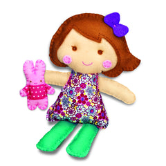 Set creativ Coase propria papusa cu iepuras - 4M