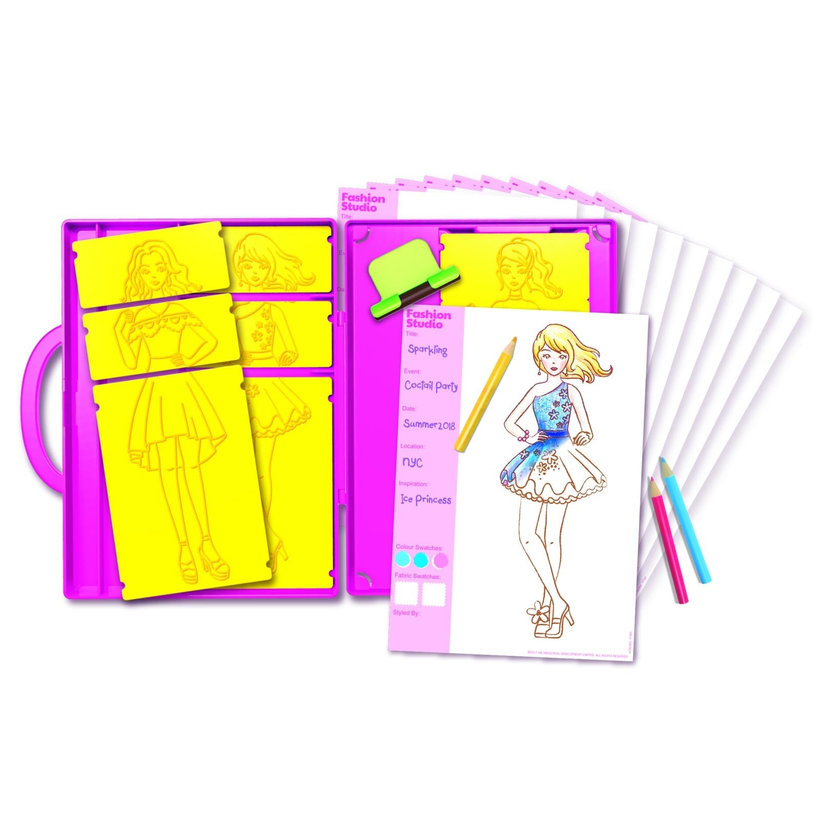 Set creativ - Studio Fashion Designer - 4M - Publisol.ro