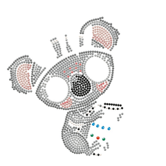 Set creativ tablou Wild and Free, pictura cu diamante - Diamond Dotz® - Publisol.ro