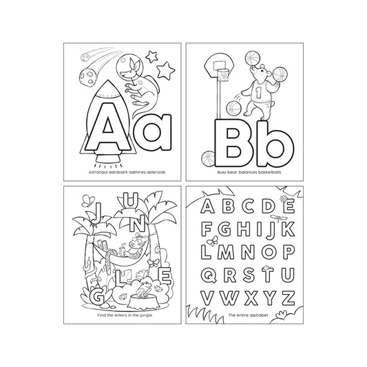 Set Creativ Toddler Fun - Carte de Colorat, Creioane si Markere, Ooly - Ooly - Publisol.ro