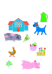 Set cu abtibilduri - Ferma - Avenir - Publisol.ro