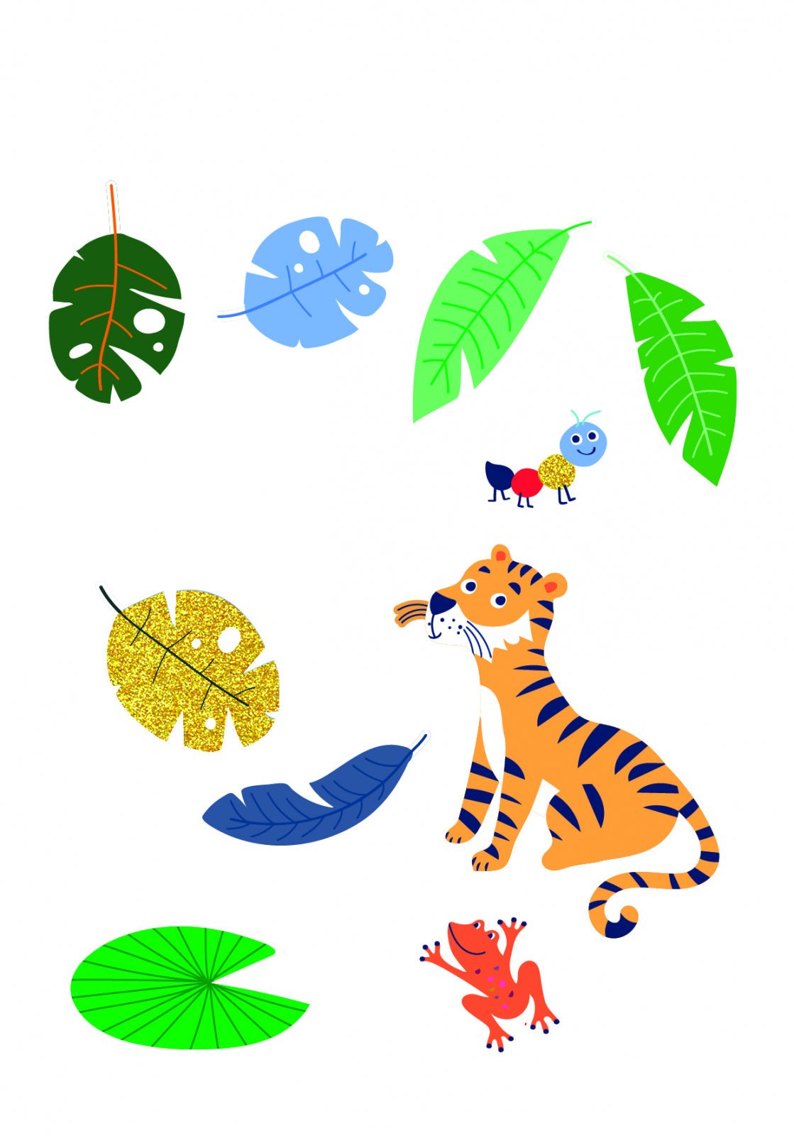 Set cu abtibilduri - Jungla - Avenir - Publisol.ro