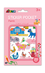 Set cu abtibilduri - Ferma - Avenir