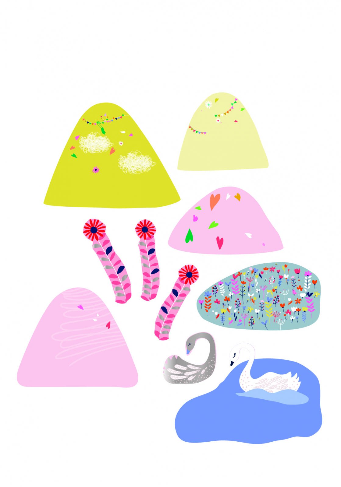 Set cu abtibilduri - Unicorni - Avenir - Publisol.ro