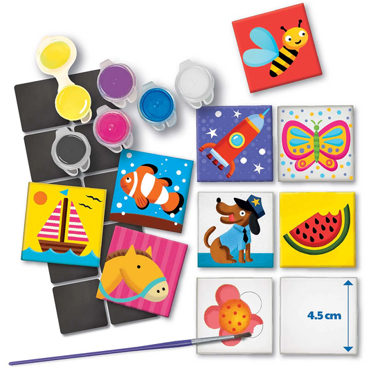 Set cu placute creative de pictat - magnetic - 4M