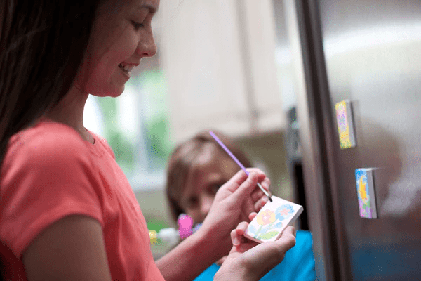 Set cu placute creative de pictat - magnetic - 4M - Publisol.ro