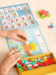 Set de Activitati Plus - Plus, 125 piese, Ocean - Plus Plus - Publisol.ro