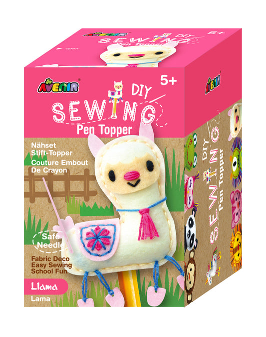 Set de cusut DIY - decoratiune topper pentru creion - Lama - Avenir