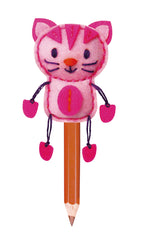 Set de cusut DIY - decoratiune topper pentru creion - Pisicuta - Avenir