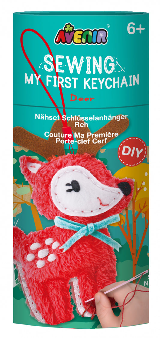 Set de cusut Primul meu Breloc - Caprioara - Avenir