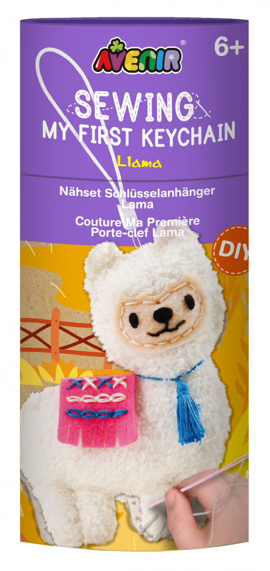 Set de cusut Primul meu Breloc - Lama - Avenir