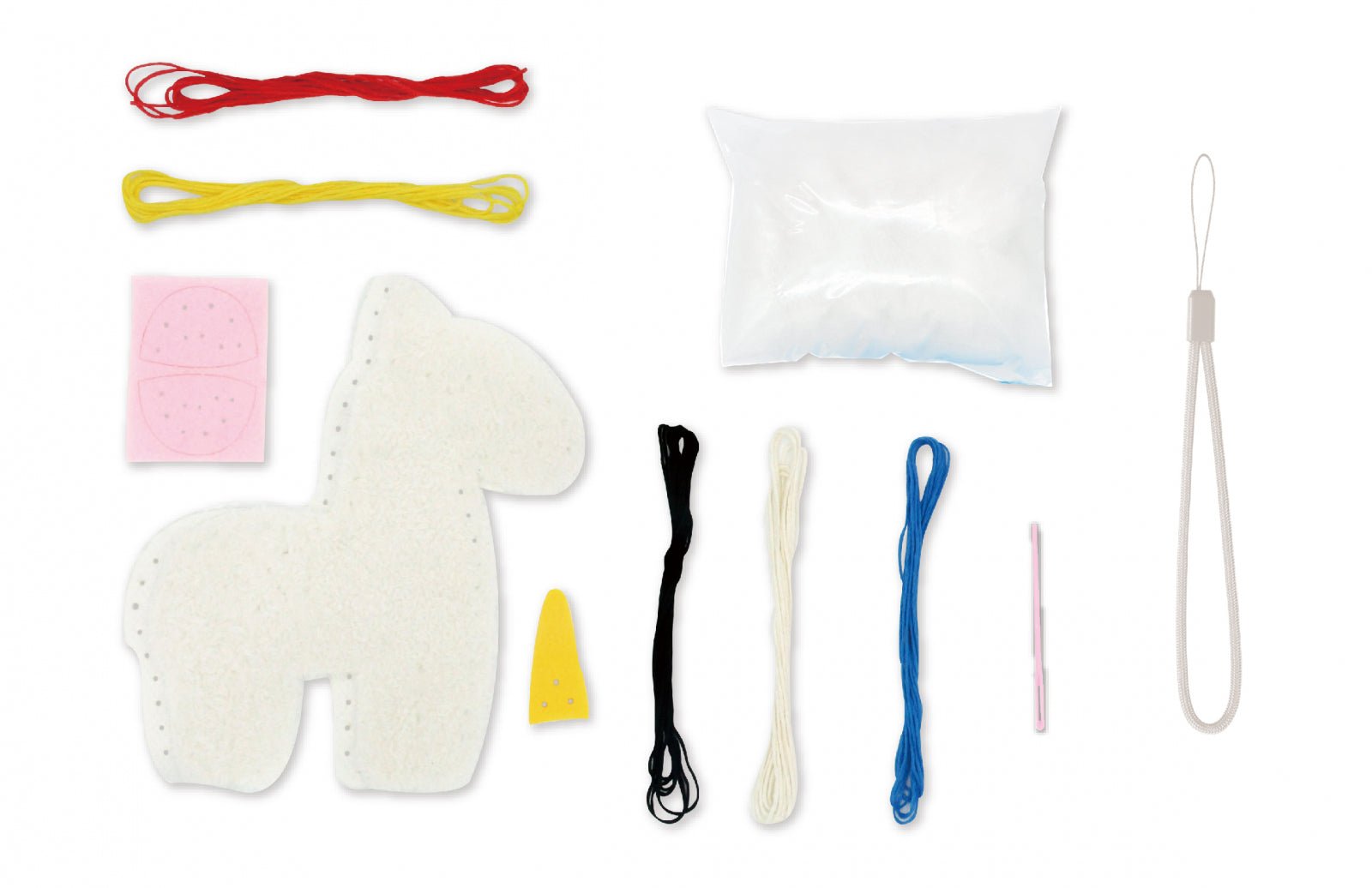 Set de cusut Primul meu Breloc - Unicorn - Avenir - Publisol.ro