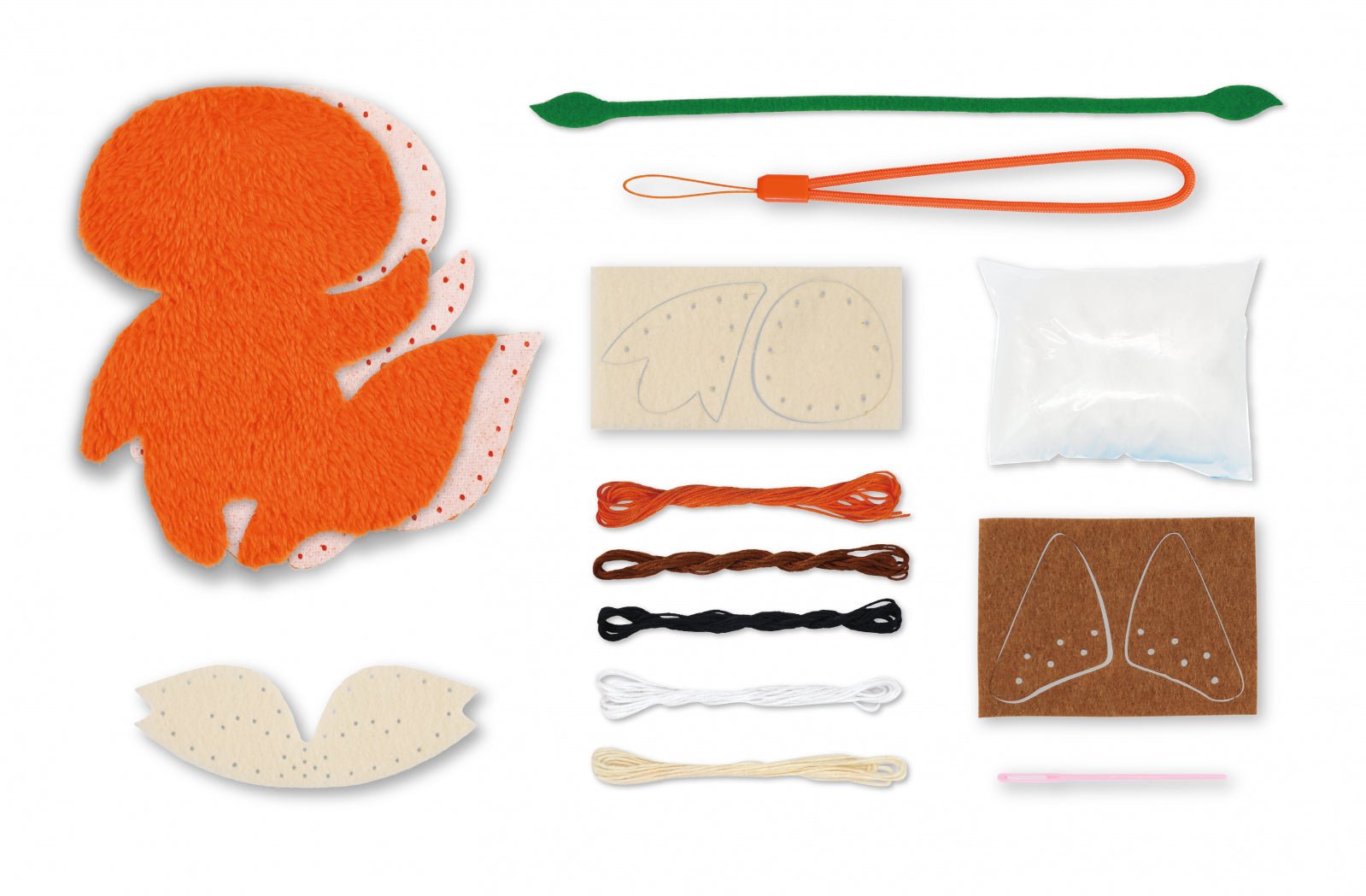 Set de cusut Primul meu Breloc - Vulpe - Avenir - Publisol.ro