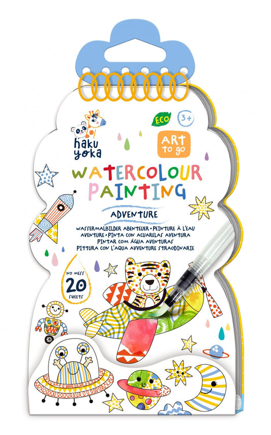 Set de pictura cu apa - Aventura, Haku Yoka - Avenir - Publisol.ro