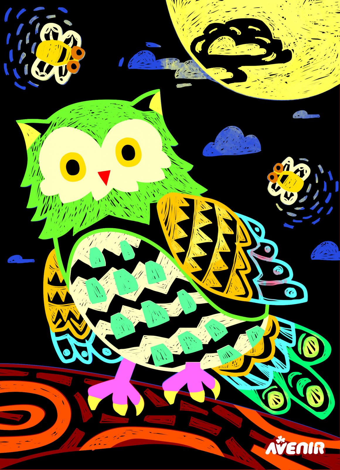 Set de razuit - 4 Pasari Magice - Avenir - Publisol.ro