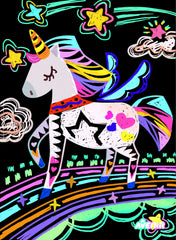 Set de razuit - 4 Unicorni magici - Avenir