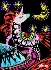 Set de razuit - 4 Unicorni magici - Avenir - Publisol.ro