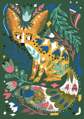 Set de razuit A4 - Animale magice - Avenir