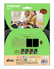 Set de razuit cu sabloane -Dinozauri - Avenir