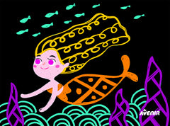 Set de razuit Scratch Junior - Mica Mea Sirena - Avenir